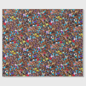 Crowd of people Wrapping Paper  ラッピングペーパー (フラット)