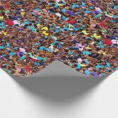 Crowd of people Wrapping Paper  ラッピングペーパー (角)