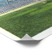 Crowds at the Beach and Park on Chautauqua ポスター (角)