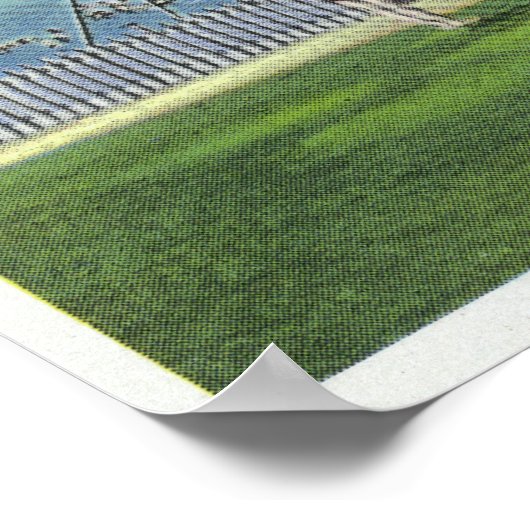 Crowds at the Beach and Park on Chautauqua ポスター (角)