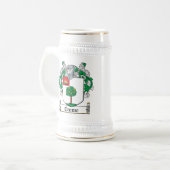 Croweの家紋 ビールジョッキ (正面左)