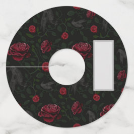 Crowes and Roses ワイングラスタグ