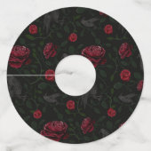 Crowes and Roses ワイングラスタグ (裏面)