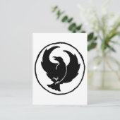 CrowFootコーヒーはがき ポストカード (スタンド正面)