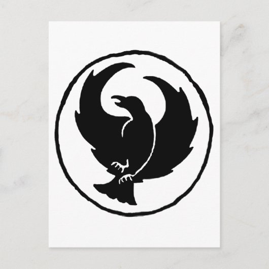 CrowFootコーヒーはがき ポストカード (正面)