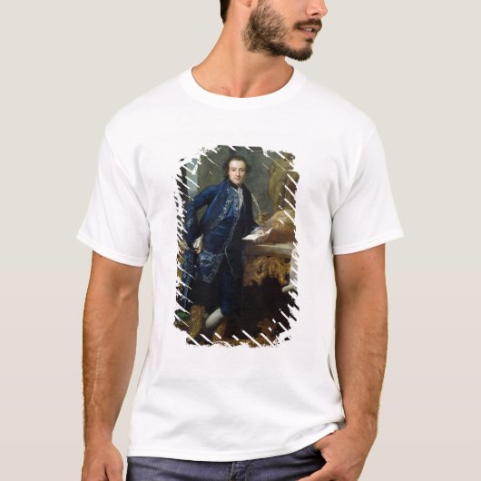 CrowleのチャールズジョンCrowleのポートレート Tシャツ (正面)