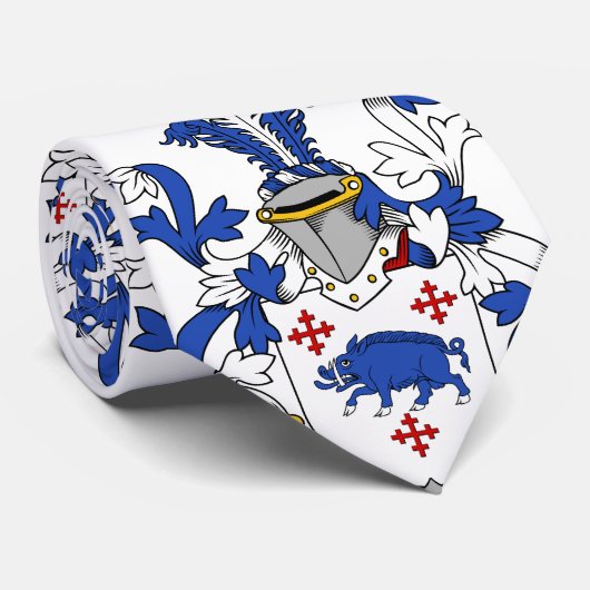 Crowleyの家紋 ネクタイ (ロール)