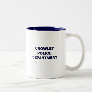 CROWLEYの警察のマグ ツートーンマグカップ