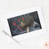 Crowley Halloween! 長方形シール (封筒)