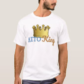 CrownおもしろいなKeto王 Tシャツ (正面)