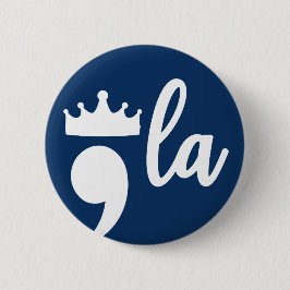 Crown 2024付きカンマLa Harris句読点マーク 缶バッジ