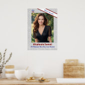 Crown and Sash Pageant Door Banner Poster ポスター (キッチン)