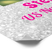 Crown and Sash Pageant Door Banner Poster ポスター (角)