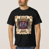 Crown Banner Eagle Surname Tシャツ (正面)