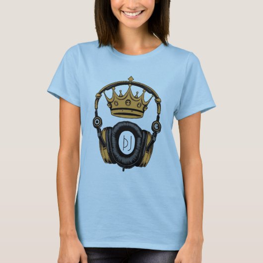Crown by Sound: DJ Headphones Taining the Dance Tシャツ (正面)