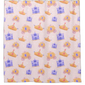 Crown & Carriage シャワーカーテン (正面)