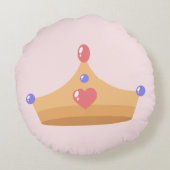 Crown & Carriage Coronet Accent ラウンドクッション (裏面)