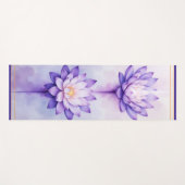 Crown Chakra Yoga Mat – Violet Lotus Energy Alignm ヨガマット (正面(横))