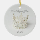 Crown Christmas Ornament セラミックオーナメント (正面)