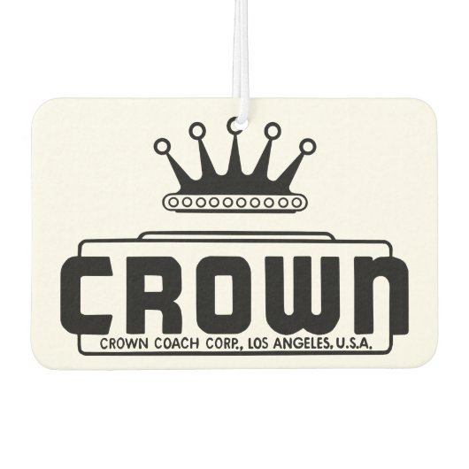 Crown Coach Air Freshener カーエアーフレッシュナー (正面)