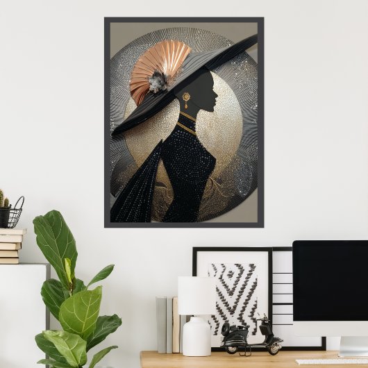 CROWN ELEGANCE #1 ポスター (ホームオフィス)