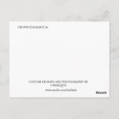 CROWN ELEGANCE #2 ポストカード (裏面)