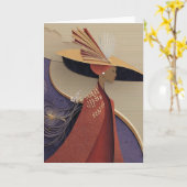 CROWN ELEGANCE #4 カード (黄色い花)