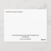 CROWN ELEGANCE #4 ポストカード (裏面)