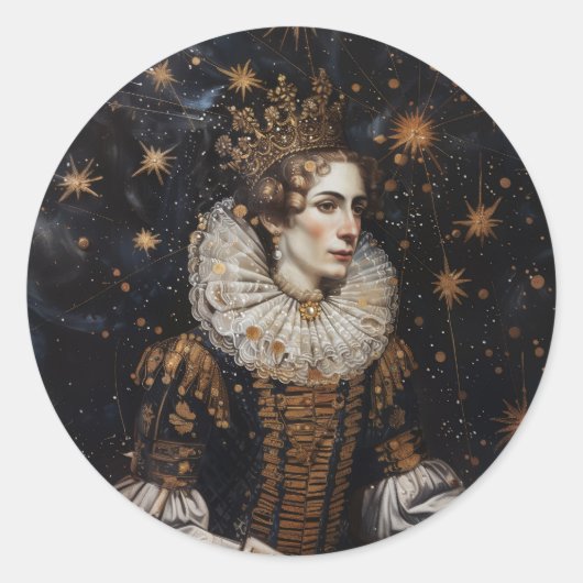 Crown Josephine – 文房具のラウンドシール ラウンドシール (正面)