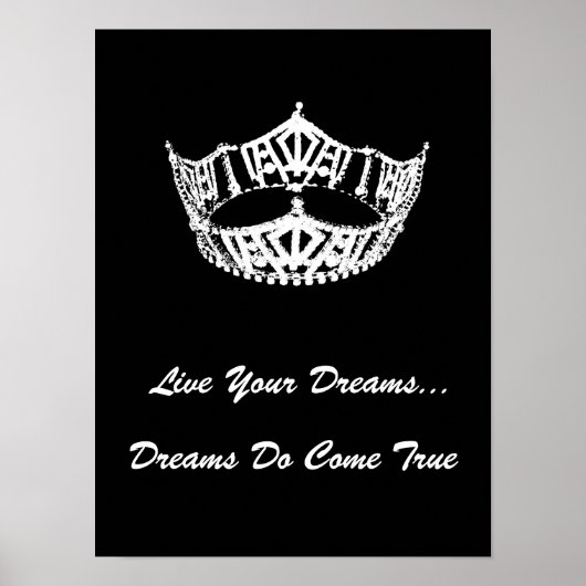 Crown Live Your Dreams Poster ポスター (正面)