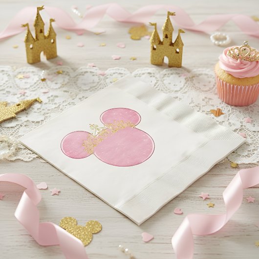 Crown Napkins 縁ありランチョンナプキン
