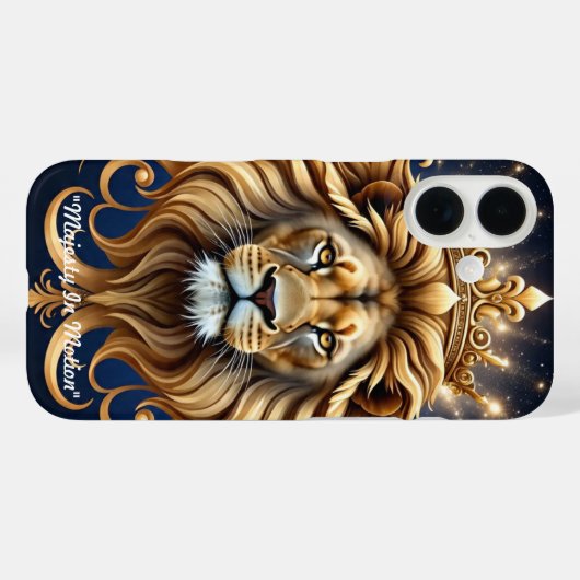 "Crown of Power" Case-Mate iPhoneケース (裏面 (横))
