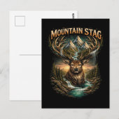 Crown of the Mountain Stag ポストカード (正面/裏面)
