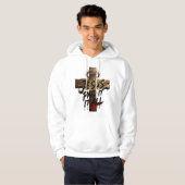 Crown of Thorns Jesus Shirt – Christian T-Shirt パーカ (正面フル)