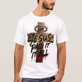 Crown of Thorns Jesus Shirt – Christian T-Shirt Tシャツ