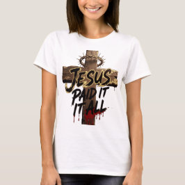 Crown of Thorns Jesus Shirt – Christian T-Shirt Tシャツ