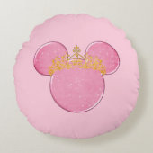 Crown Round Pillow ラウンドクッション (正面)