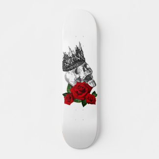 CROWN SKULL ROSE スケートボード