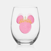 Crown Wine Glass ステムなしワイングラス (正面)