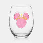 Crown Wine Glass ステムなしワイングラス (裏面)