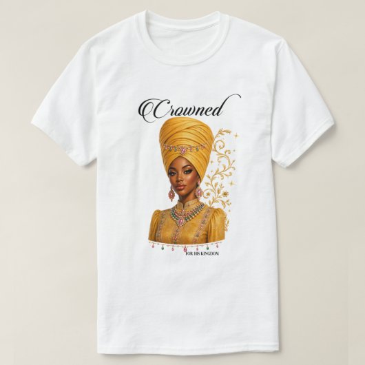 Crowned 4 HIS Kingdom 2026 Tシャツ (デザイン正面)