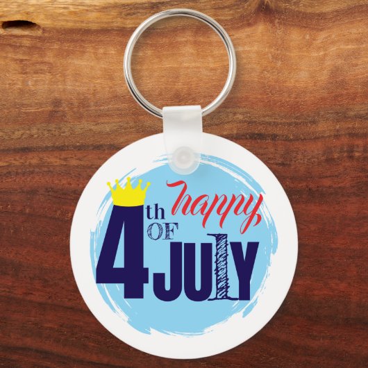 Crowned 4th Of July キーホルダー (正面)