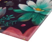 Crowned Bejewelled Cat カッティングボード (角)