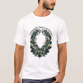 Crowned by Your Love Forever Laurel Wreath T-Shirt Tシャツ (正面)