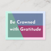 Crowned Cards 名刺 (正面)