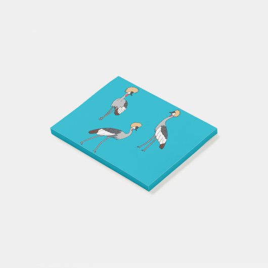 Crowned Cranes ポストイット (アングル)