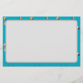 Crowned Cranes 便箋 (正面)