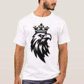 “Crowned Eagle – Royal Power Tee” Tシャツ (正面)