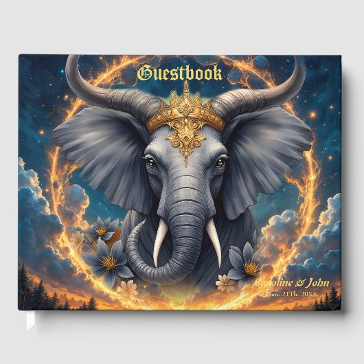 Crowned Guardian of the Celestial Gate the elefant ゲストブック (正面)
