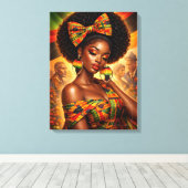 Crowned in Heritage キャンバスプリント (インサイチュ (ウッドフロア))